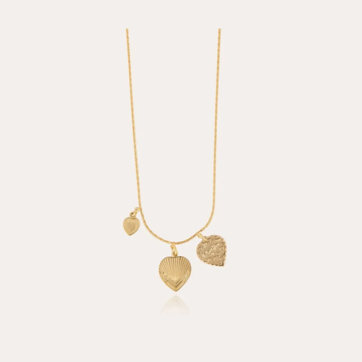 Collier Love mini doré