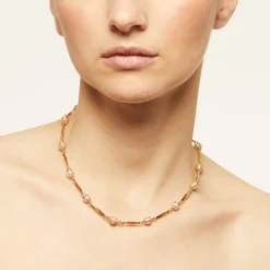 Collier Perla doré