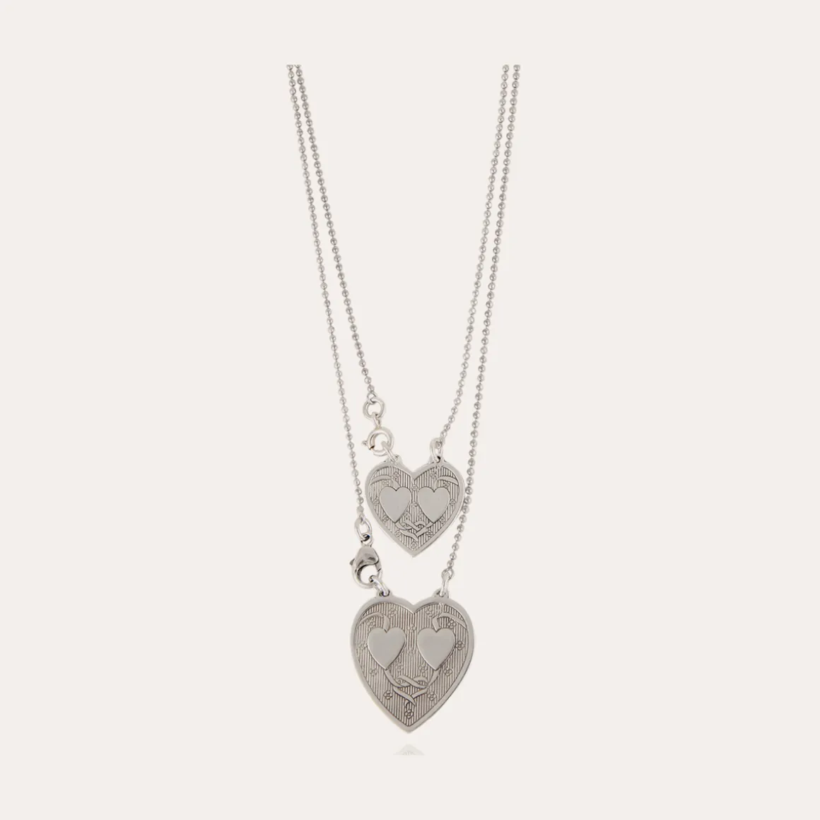 Collier scapulaire Gilot petit modèle argenté