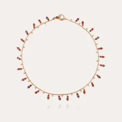 Collier Tangerine doré