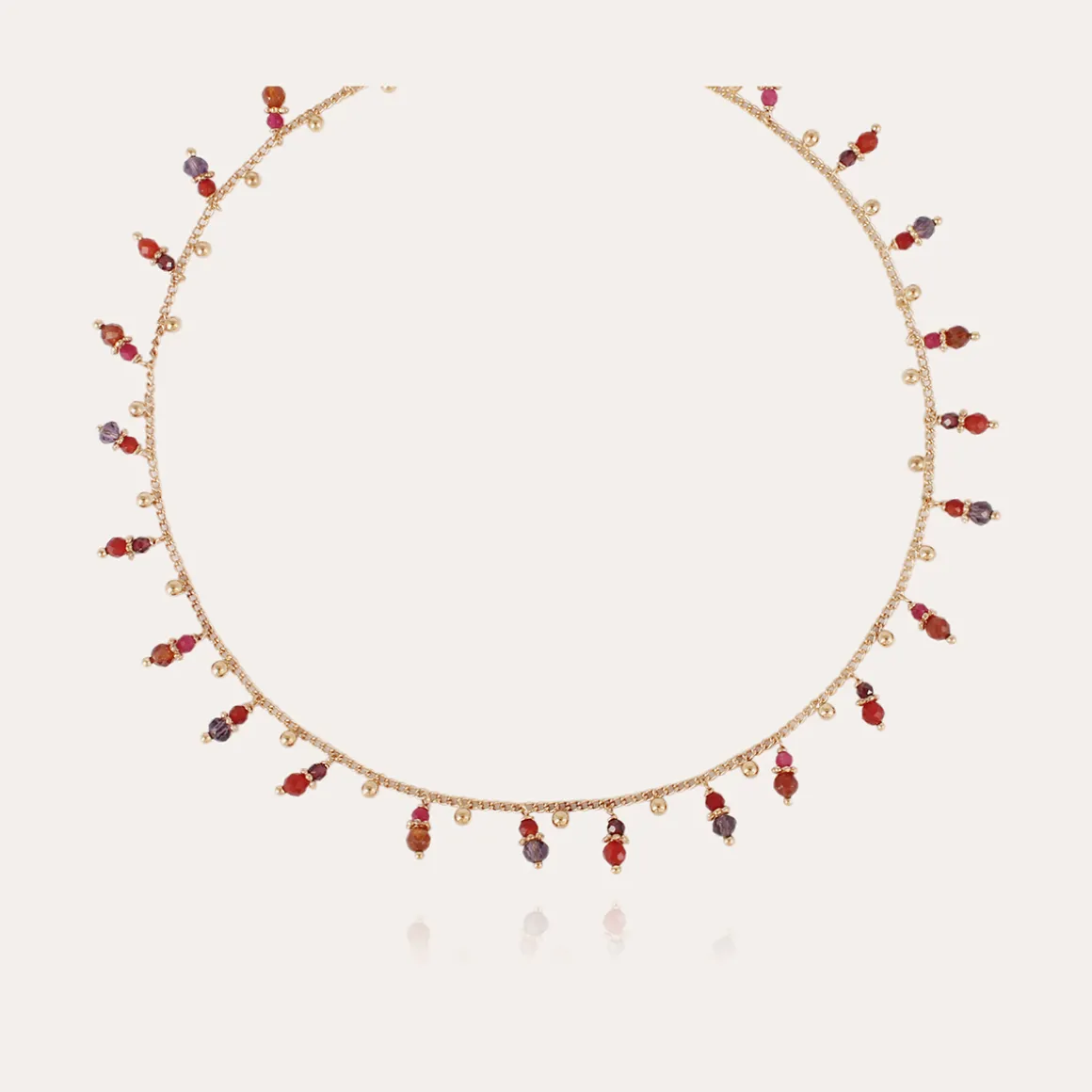 Collier Tangerine doré