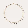 Collier Tangerine Serti doré