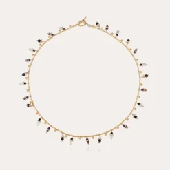 Collier Tangerine Serti doré