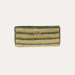 Pochette Uptown raphia