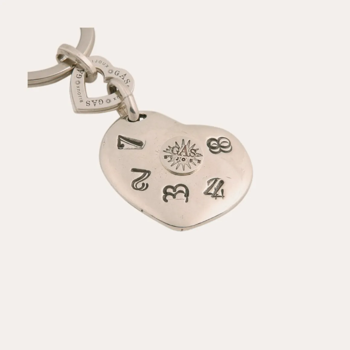 Porte-clés Lili argent